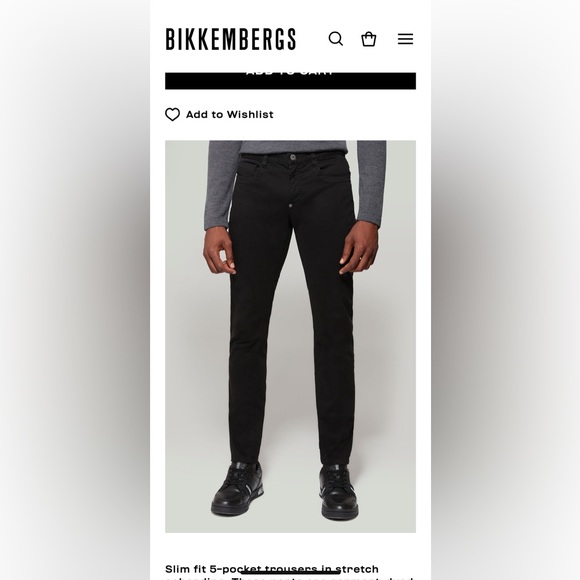 Bikkembergs men’s pants - Picture 13 of 17